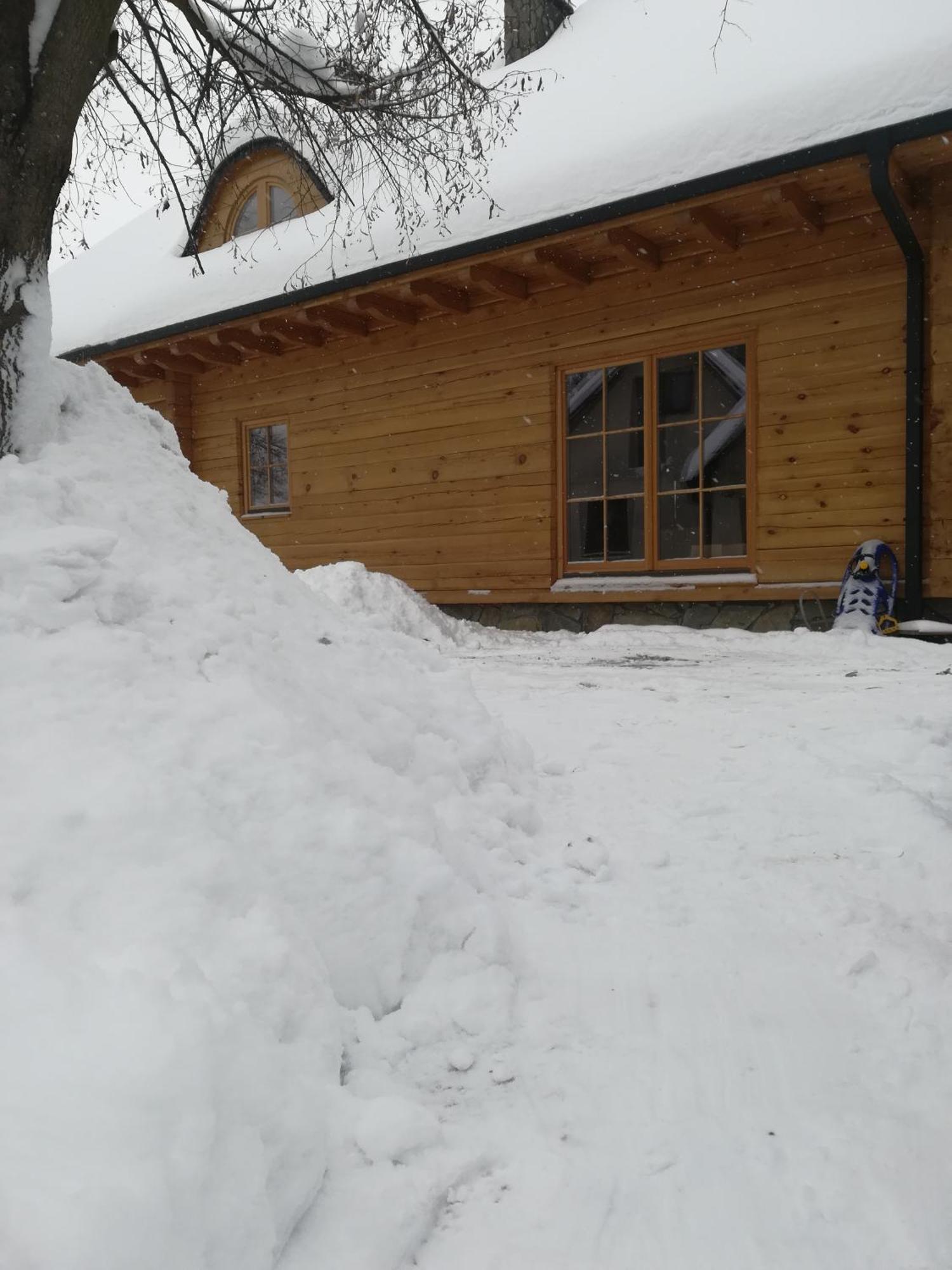 Fajna Chatka Ustrzyki Dolne Esterno foto